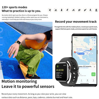 2025 New Series IW9 Watch 9 GPS Track Smart Watch Men Woman HD Bluetooth Call Waterproof Sports Smartwatch for Apple Android IOS