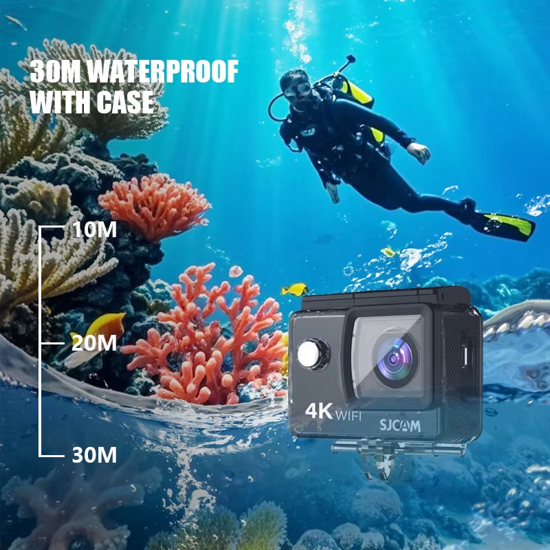 SJ4000 Air Action Camera with 4K Video 30M Waterproof 2.4G Wifi Sports Camera Action Cam Sports Camera Bicycle Motorcycles