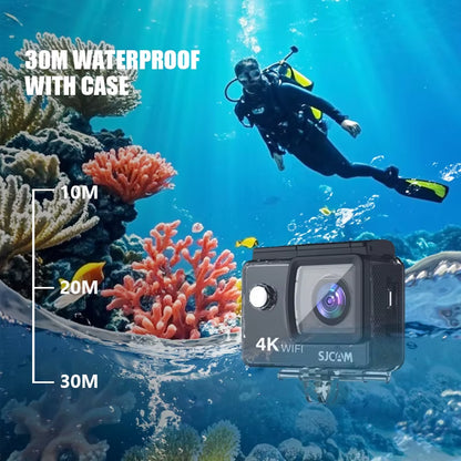 SJ4000 Air Action Camera with 4K Video 30M Waterproof 2.4G Wifi Sports Camera Action Cam Sports Camera Bicycle Motorcycles