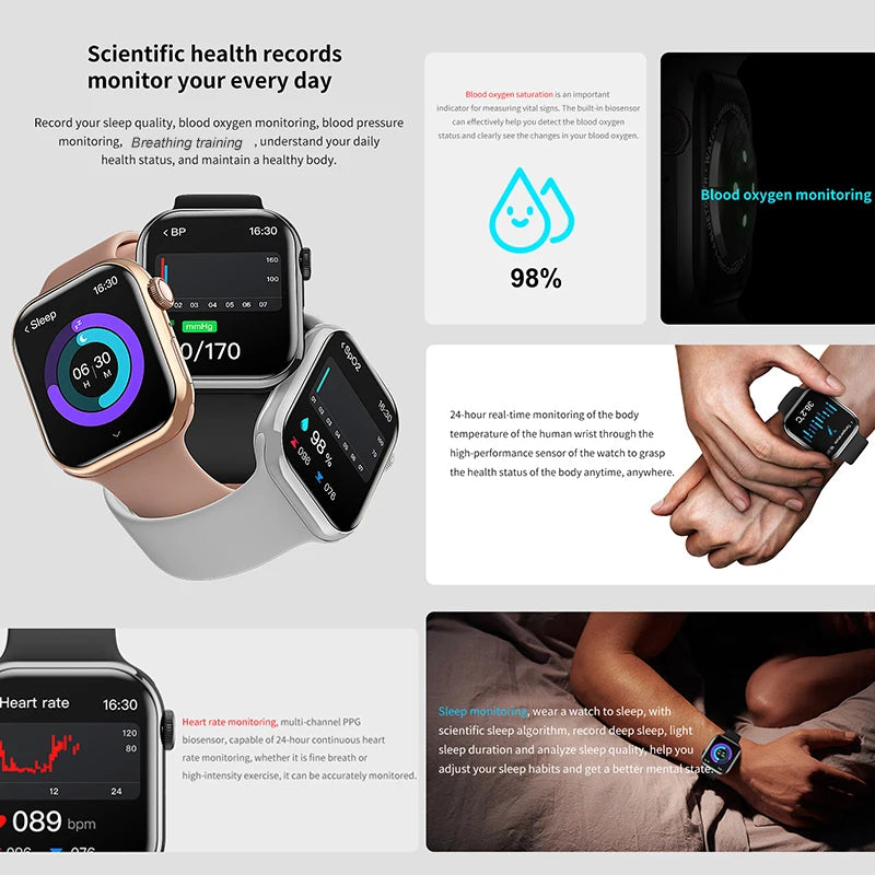 2025 New Series IW9 Watch 9 GPS Track Smart Watch Men Woman HD Bluetooth Call Waterproof Sports Smartwatch for Apple Android IOS