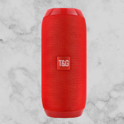 Altavoz Bluetooth Portátil con Subwoofer, Resistente al Agua, Radio FM y Tarjeta TF