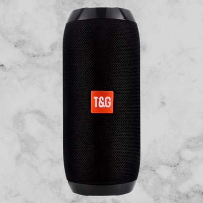 Altavoz Bluetooth Portátil con Subwoofer, Resistente al Agua, Radio FM y Tarjeta TF